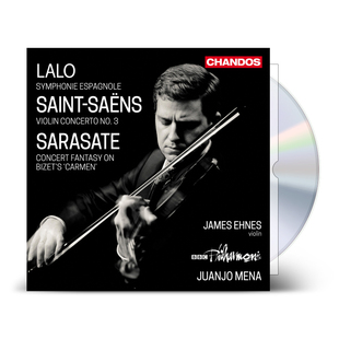 官方正版 拉罗 西班牙交响曲/圣桑第3小提琴协奏曲 Ehnes CD
