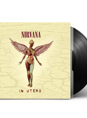 官方正版 涅槃乐队专辑 Nirvana IN Utero 30周年 2LP黑胶唱片