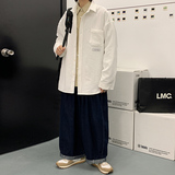 品质大货秋季潮灯芯绒衬衫宽松男衬衣弹力外套港风DX33P50控68，男装衬衫，电商B413-1