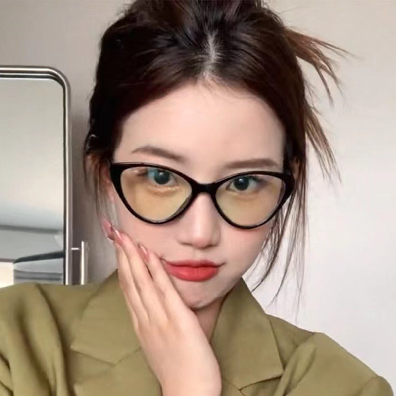 老花镜女时尚高清防蓝光