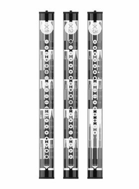 wowstick 1F+电动螺丝刀批头 wowstick 1p+ 4mm刀头 X1X2X3批头组