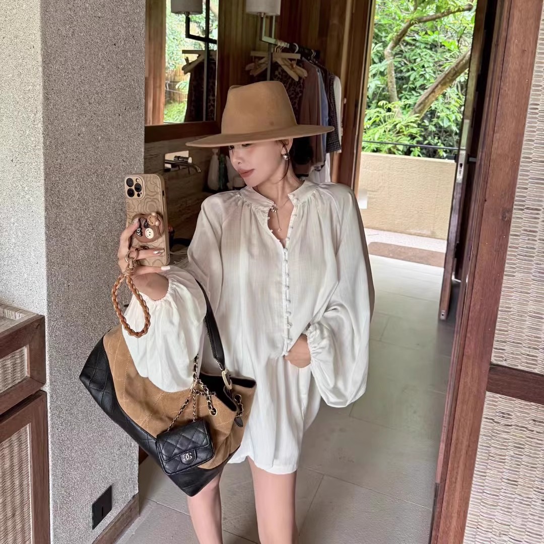 休闲套装法式显瘦设计感衬衣短裙