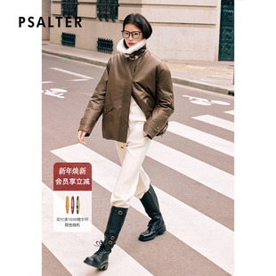 新款 PSALTER诗篇休闲抽绳设计舒适直筒女长裤 2025冬季