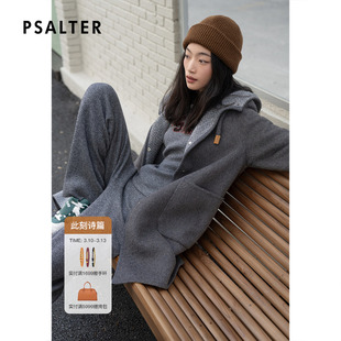 【骆驼绒】PSALTER诗篇羊毛双面异色毛呢外套冬款
