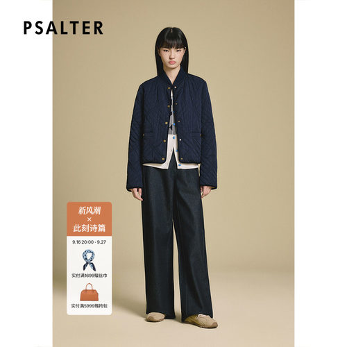 PSALTER诗篇密度面料保暖棒球领夹克外套鹅绒羽绒服2025冬款