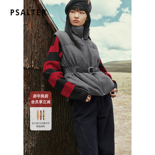 新款 PSALTER诗篇学院风圆领条纹纯羊毛宽松毛织衫 2025冬季