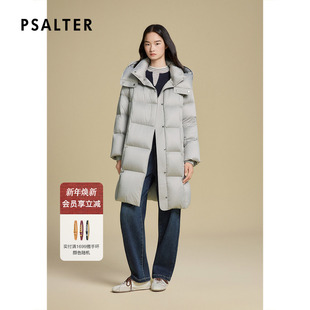 新款 诗篇专选轻盈无压感连帽纯色面包鹅绒服2025冬季 绒冬轻羽