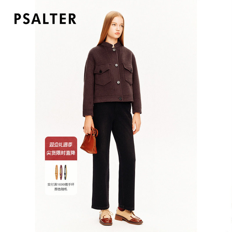 【骆驼绒】诗篇专选雅丹风羊毛手工双面呢美拉德毛呢外套冬