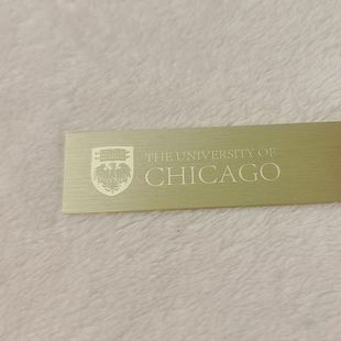 UNIVERSITY书签定制logo周边纪念品 芝加哥大学CHICAGO