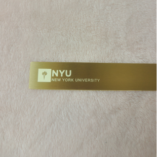 纽约大学New York University书签NYU送朋友送同学纪念品