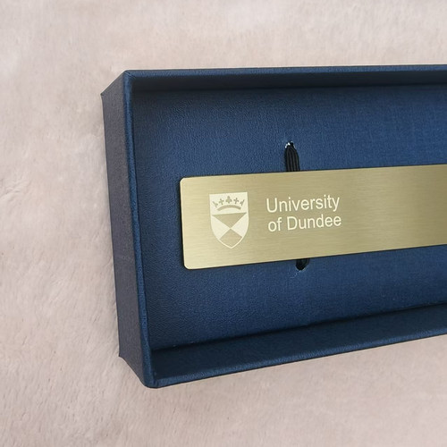 邓迪大学文创英国university of dundee书签支持定制毕业生纪念品