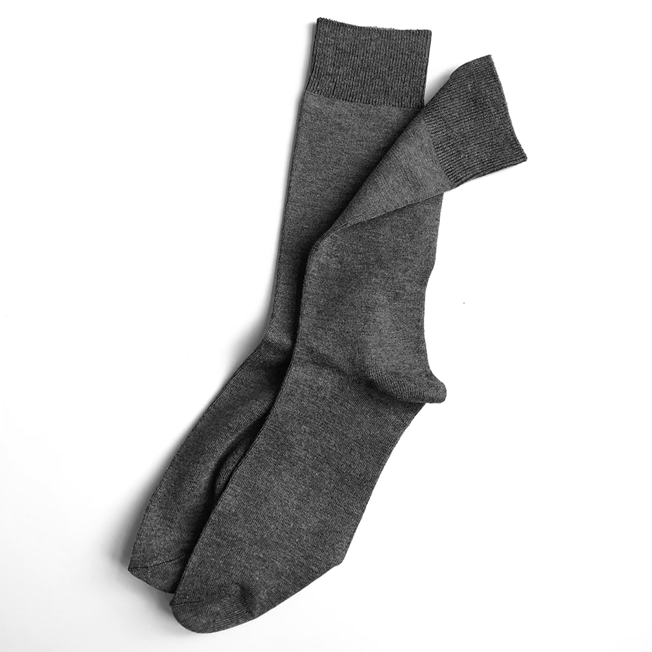 高筒商务袜子西装绅士皮鞋男袜