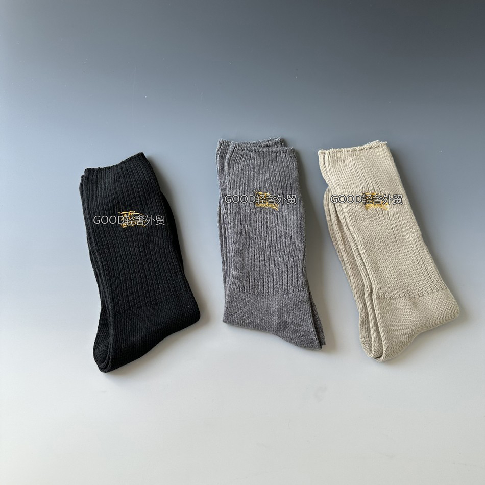 欧美尾货高筒袜男袜线袜商务袜