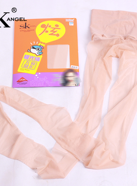 SK超薄超透丝袜360度无痕裆油光袜性感黑色极光袜夏季5d连裤袜