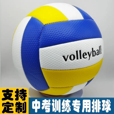 标准排球volleyball训练比赛加厚防滑防爆机缝pvc中考专用5号排球