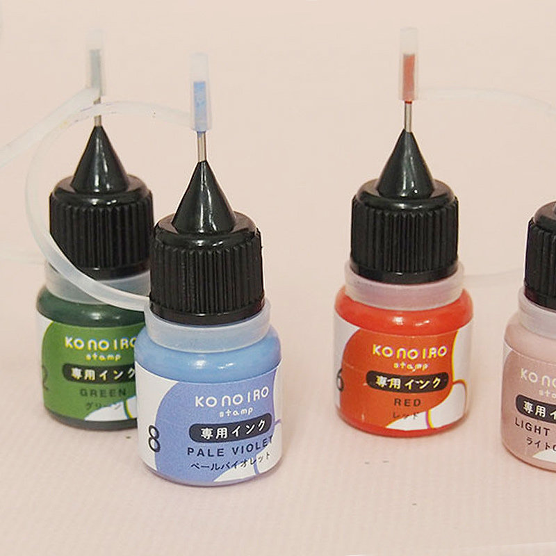 KODOMO NO KAO童颜高等细节多彩浸透印章自填色专用补充