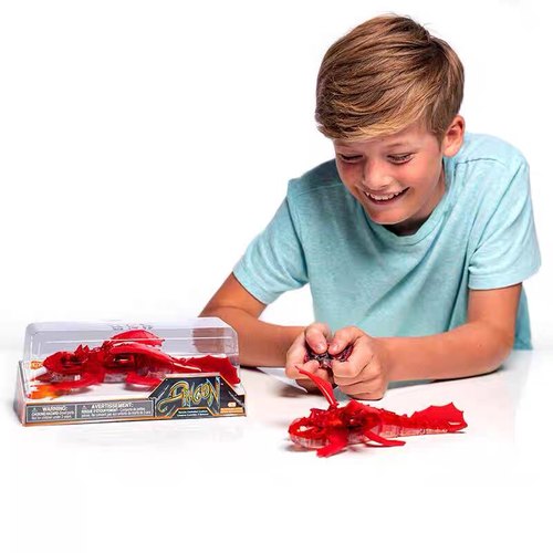 赫宝HEXBUG 遥控龙智能儿童玩具电动电子机器人玩具儿童礼物