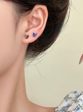 生物瓷养耳洞不掉色抗过敏耳钉