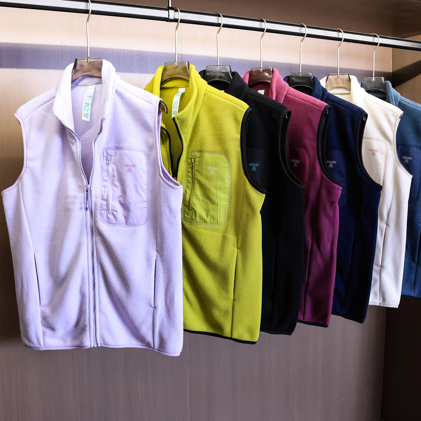 外穿内搭保暖无袖背心运动马夹