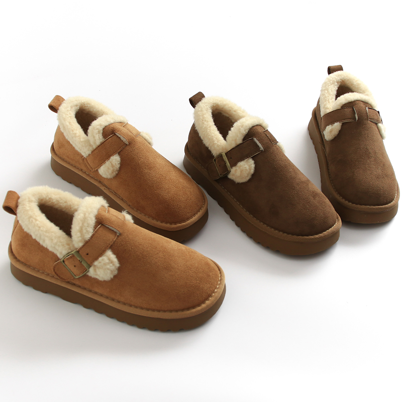 女鞋加绒加厚保暖舒适雪地靴百搭