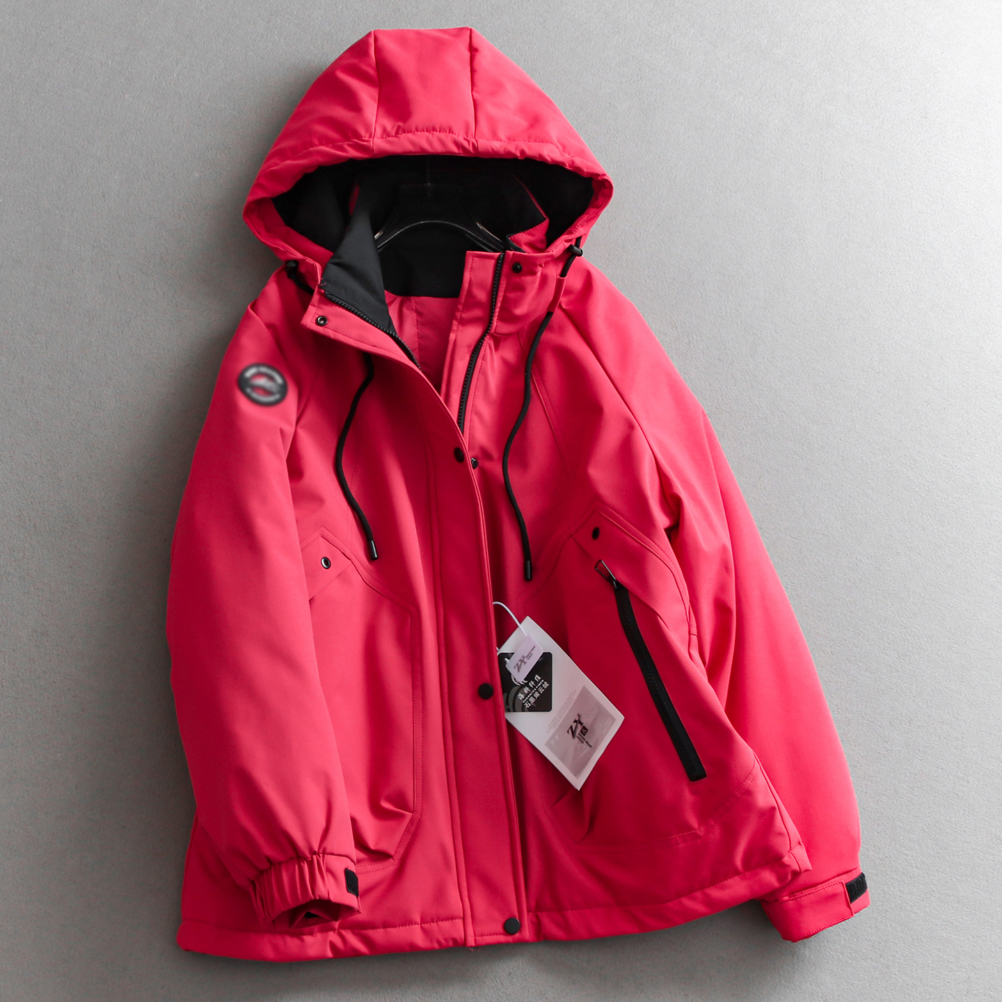 女加厚保暖户外防风旅游登山棉衣