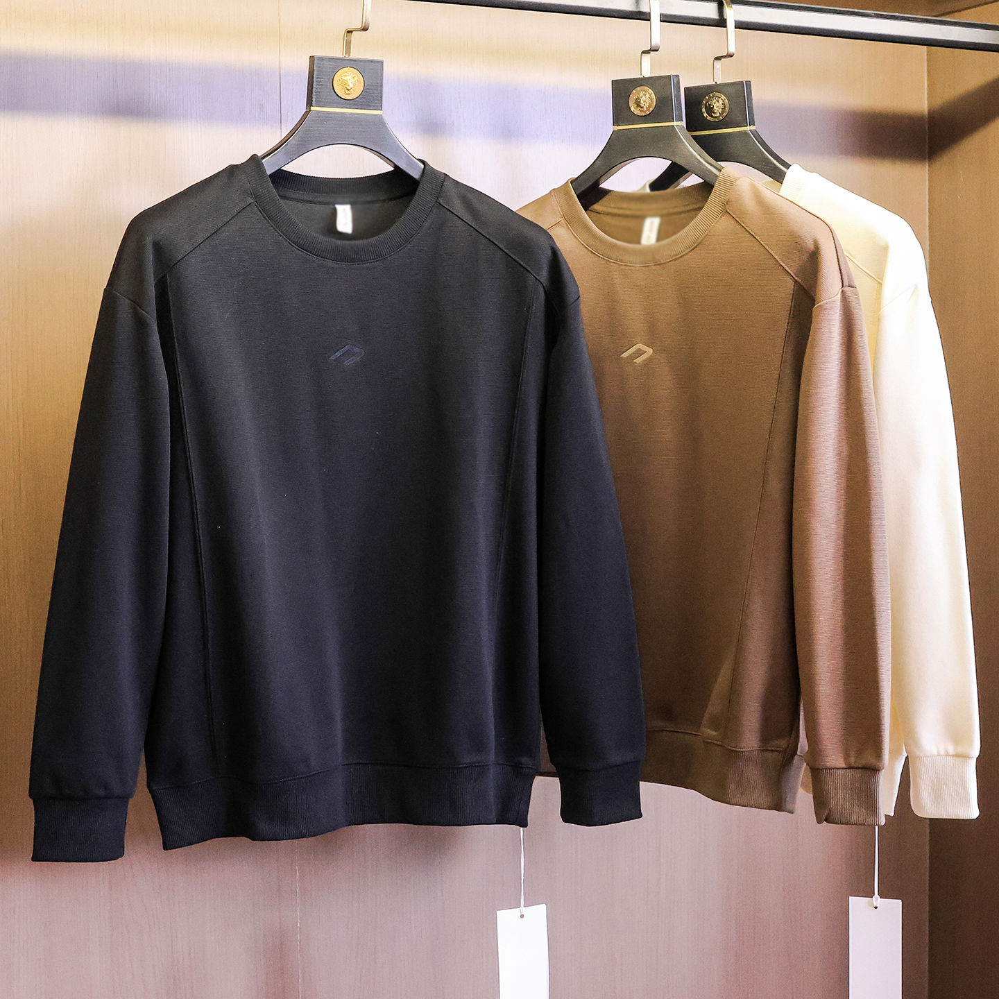 吸湿透气舒适长袖套头休闲男卫衣