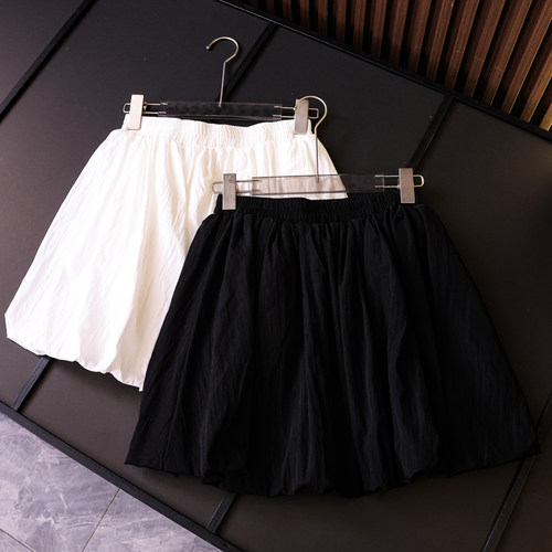 花苞裙蓬蓬裙女裙减龄短裙半身裙