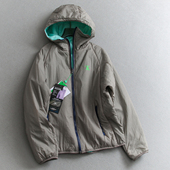 「正反两面穿」轻暖抗湿冷户外连帽防寒外套长袖 女装 棉衣棉服W016