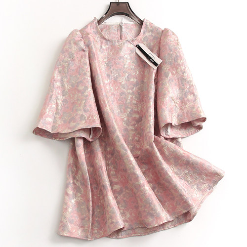 显瘦娃娃衫春夏新款泡泡袖女衬衫