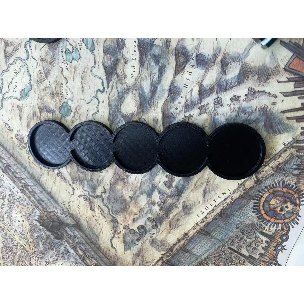 战锤底座托盘 3D打印 40mm模型托盘