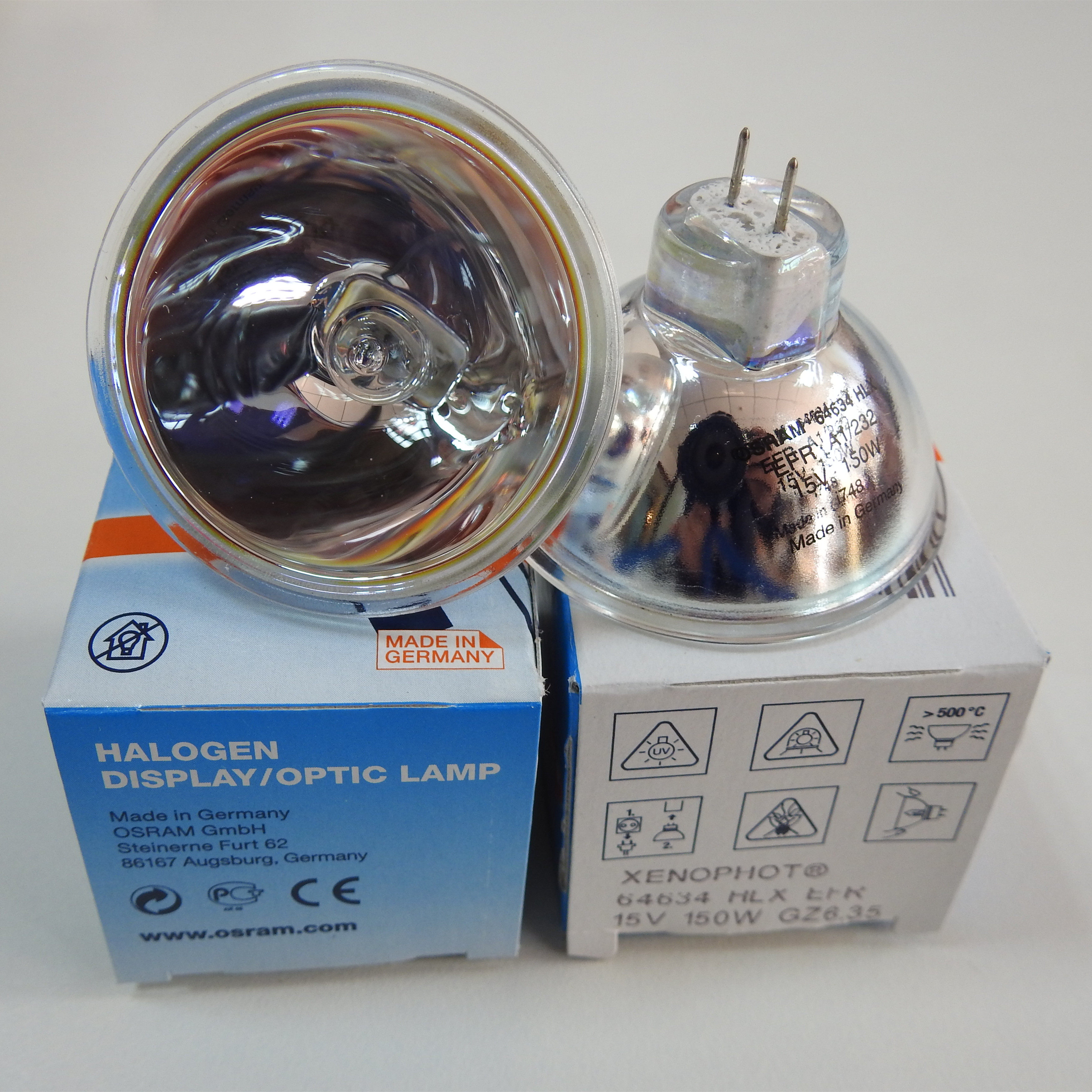 OSRAM HLX64634 EFR 15V 150W 위장 내시경 현미경 할로겐 텅스텐 전구
