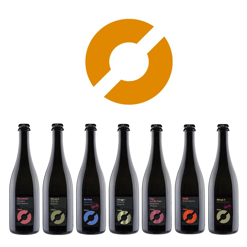 挪威进口 裸岛N&oslash;gne O 野菌艾尔酸啤过桶 苹果/克里克/精酿啤酒