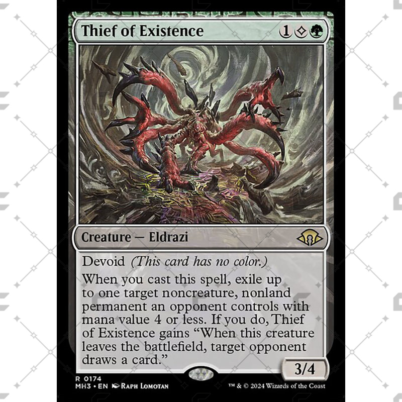 【COPTUS】 万智牌 窃生恶体 Thief of Existence 简中 MH3-174