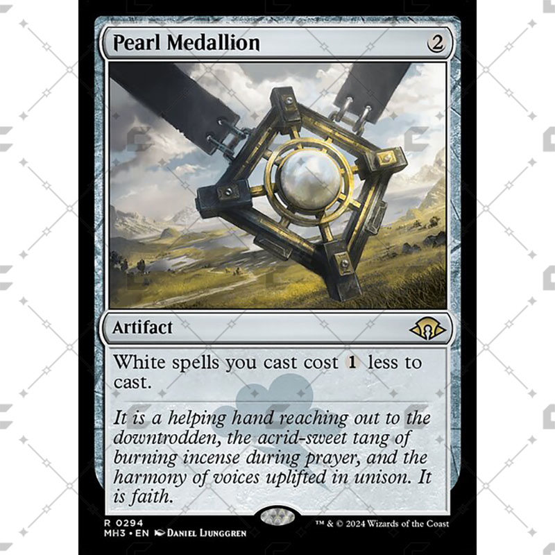 【COPTUS】 万智牌 珍珠徽章 Pearl Medallion 简中 MH3-294/347