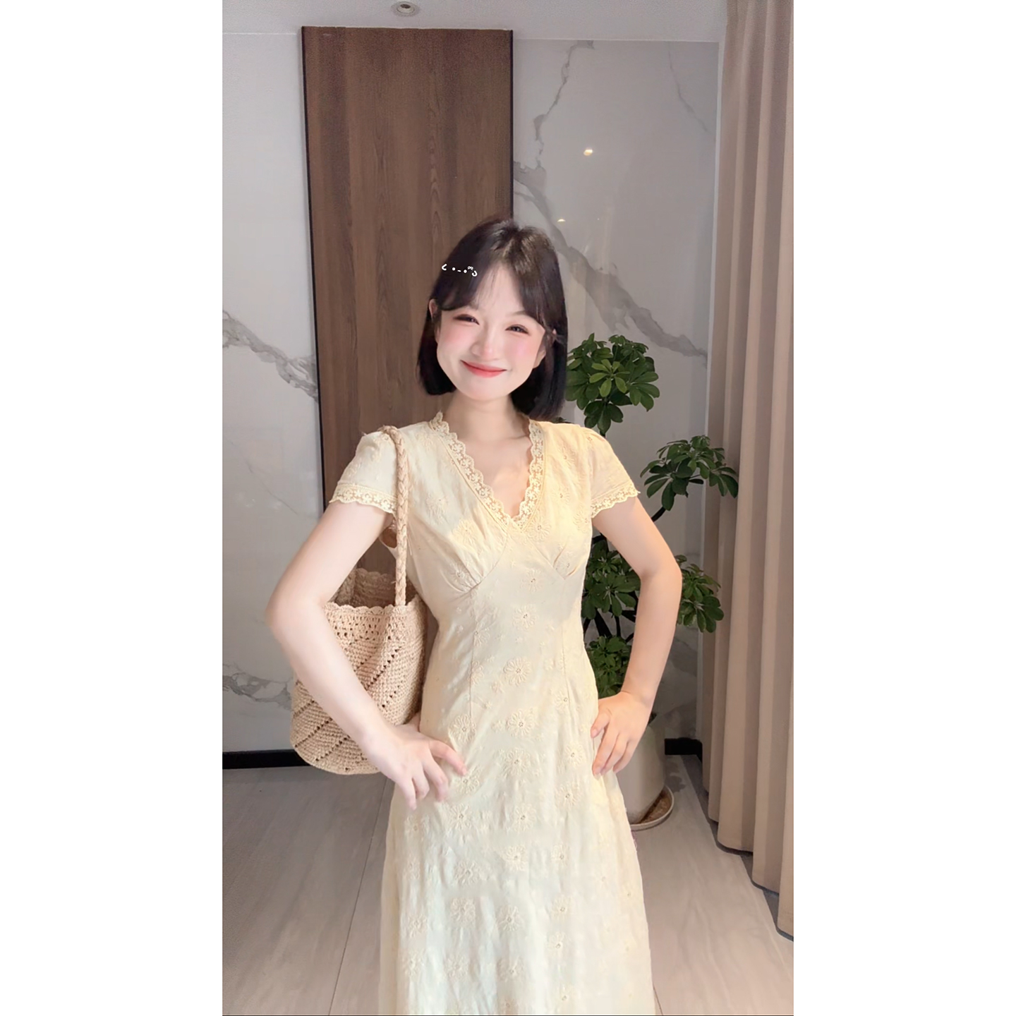 【黄桃曲奇】海边度假风连衣裙