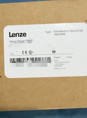 伦茨伺服驱动器9400，型号E94AMHE0174A22LF