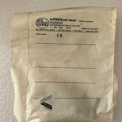 IFM易福门 IG5930 IG5937 IG595