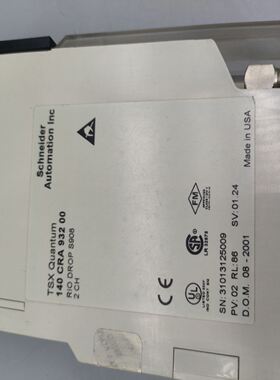 PLC模块140CRA93200一手拆机资源 成色漂亮