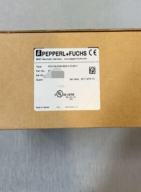 倍加福PCV100-F200-B25-V1D-6011原