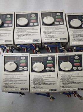 F500J变频器 FR-F520J-0.75K，拆机