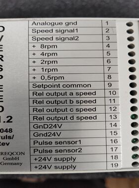 FREQCON超速模块OVERSPEED1.2，库存，功
