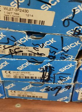 施克，WL27-3P2430光电传感器，