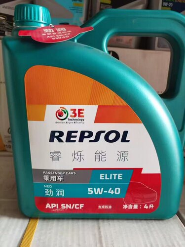 睿烁能源力豹士润滑油劲润合成机油5W-40
