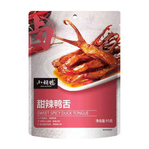 小胡鸭鸭舌香辣甜辣卤味0添加防腐剂休闲解馋熟食肉类零食独立装