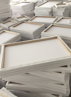 Stretched Canvas Board Painting Canvas for Oil Acrylic Paint