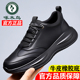 休闲鞋 啄木鸟新款 子男 秋季 透气真皮皮鞋 潮流运动鞋 软底软面男士