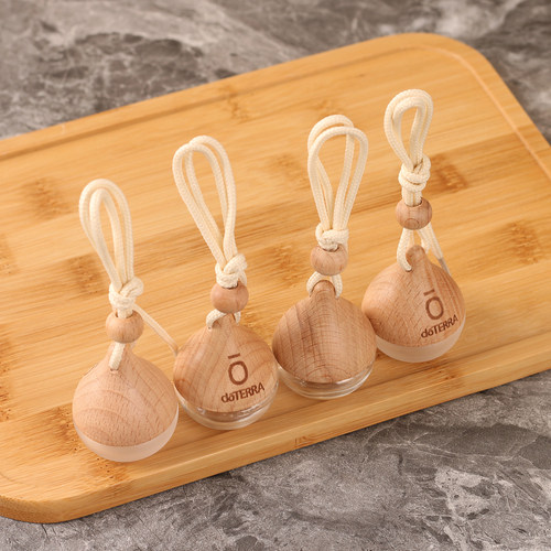 8ML葫芦香水分装瓶透明磨砂空瓶车载挂件外出携带扩香木香薰瓶