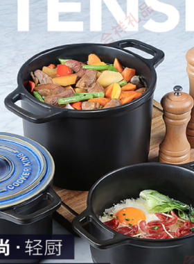 炊大皇（COOKER KING） 3.2升卓玺陶瓷煲蓝色TCZ6632