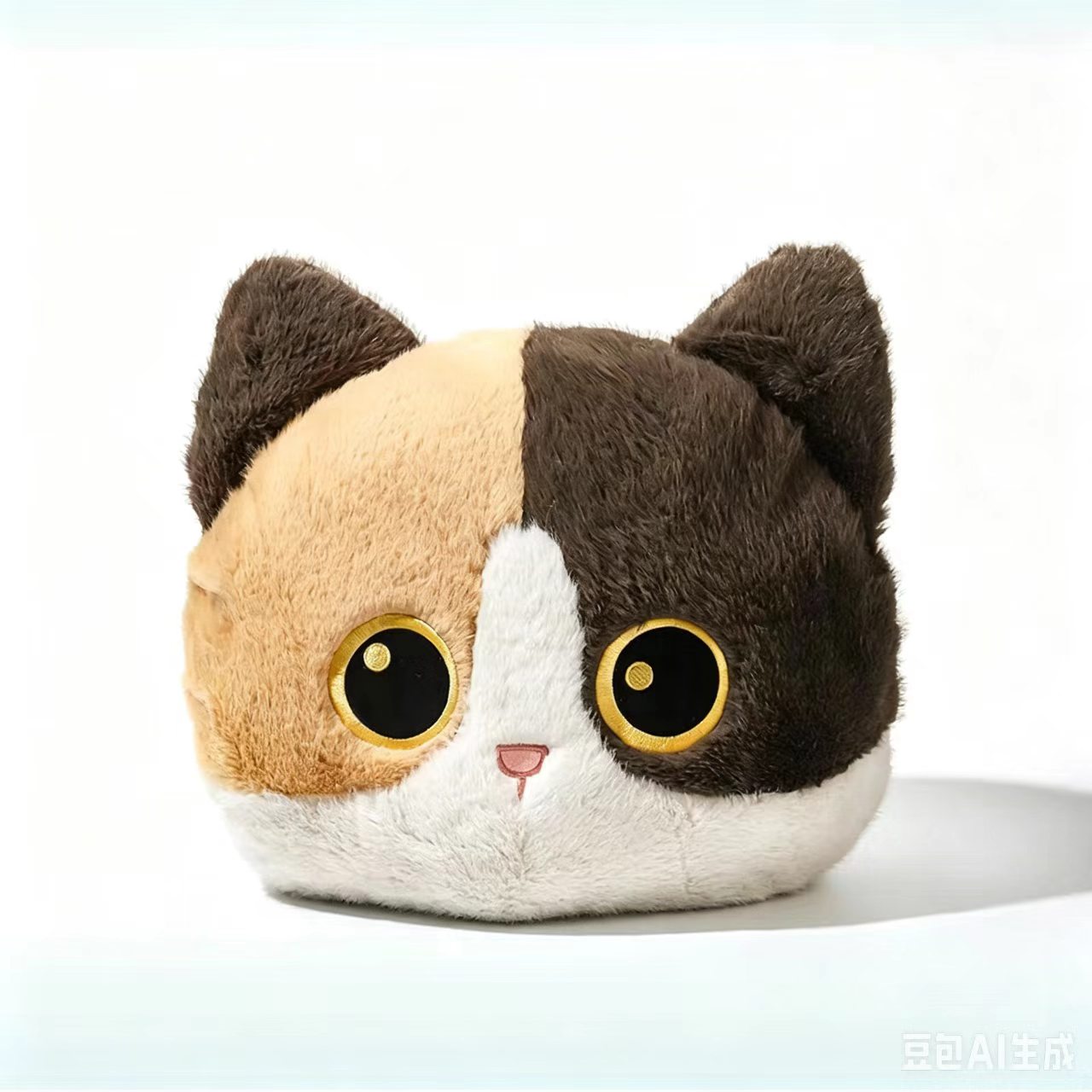 多爱猫咪毛绒大眼公仔靠枕抱枕