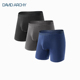 David 运动速干两室一厅防磨档底裤 Archy枪弹式 分离男加长内裤